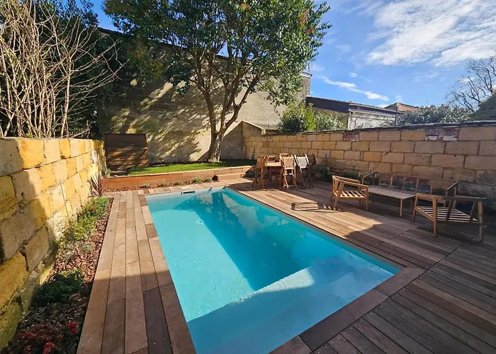 Nomade - Center 180m2, 4 Rooms, Garden & Pool * 보르도